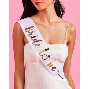 xo Fetti Banda de decoración de despedida de soltera