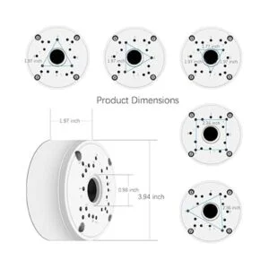 Metal aluminio y resistente al agua Soporte de montaje_4