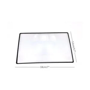yueton 5 lentes de lupa 3X para lectura