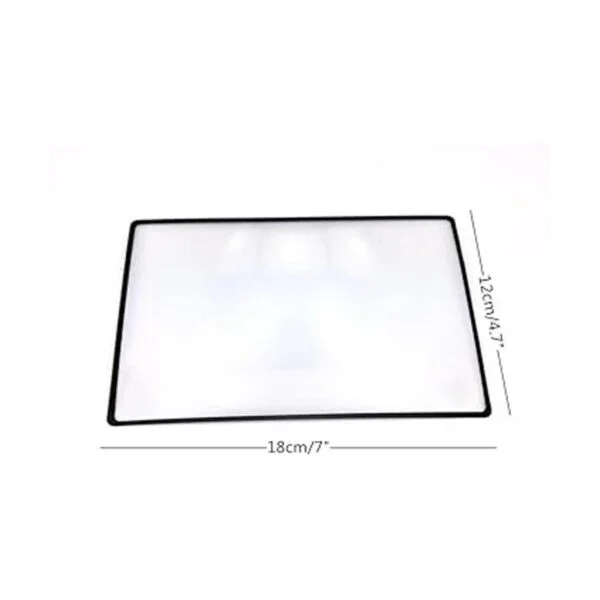 yueton 5 lentes de lupa 3X para lectura