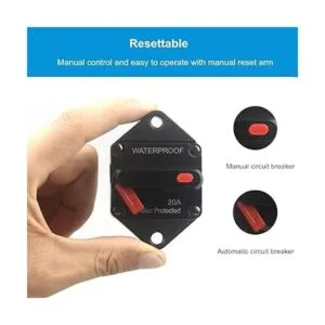 wohhom Disyuntor de alto amperio de 20 amperios 12 V32 V_3