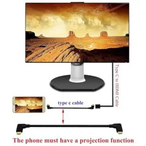 zdyCGTime Cable de extensión tipo C 3.1 90 grados USB 3.1