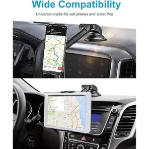 woleyi Soporte para tablet de coche tubo telescópico con_2