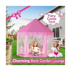 wilwolfer tienda de campaña tipo castillo de princesa para_3