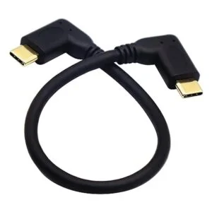 zdyCGTime Cable de extensión tipo C 3.1 90 grados USB 3.1