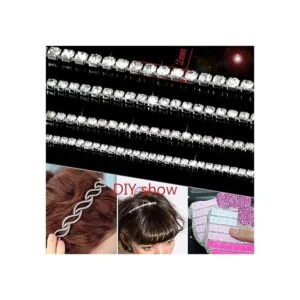 yueton cadena de estrás 11 yardas para joyeríaartesanía