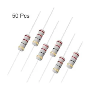 uxcell Resistencias de película de carbono de 22 ohmios 2_3