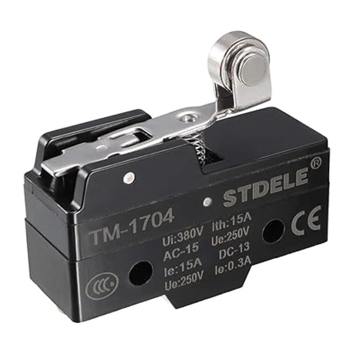 uxcell TM1704 SPDT 1NO1NC Montaje en Panel de Bisagra_4