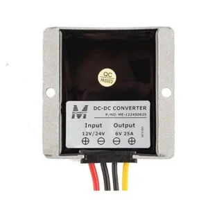 uxcell Regulador convertidor de corriente DC12V24V a DC6V_4