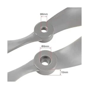 uxcell RC Propellers CW 10x6 Inch 2Vane for Airplane Nylon_3
