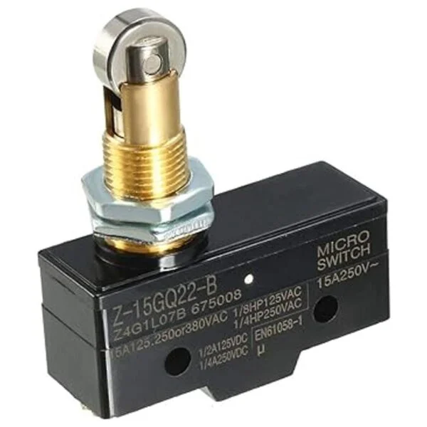 uxcell Z15GQ22B 1NO 1NC Panel de montaje en émbolo Micro_4