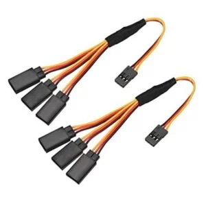 uxcell RC Products 4 Way Servo Wire for JR Futaba_1
