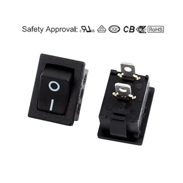 uxcell UL Listed AC 20A125V 22A250V DPST interruptor de_2