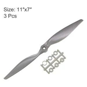uxcell RC Hélices CW 11x7 pulgadas 2paletas para avión_2