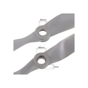 uxcell RC Propellers CW 6x4 Inch 2Vane for Airplane Nylon_3