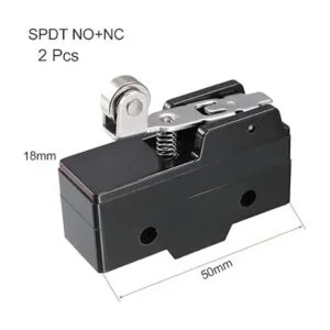 uxcell TM1704 SPDT 1NO1NC Montaje en Panel de Bisagra_2