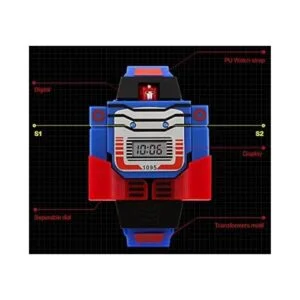 vigoroso reloj digital Pu de Transformers Bumblebee_4
