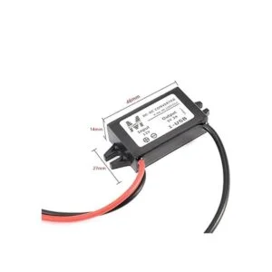 uxcell Regulador convertidor de corriente DC 12 V a DC 5 V_3
