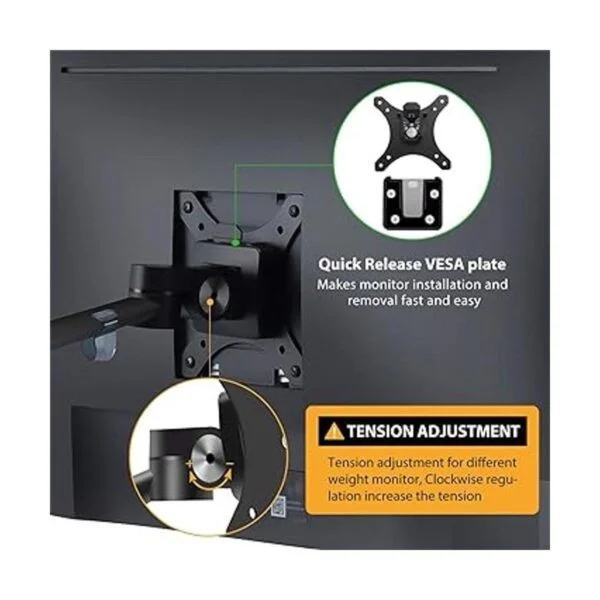 viozon Soporte para monitor y laptop 2 en 1 ajustable de_5