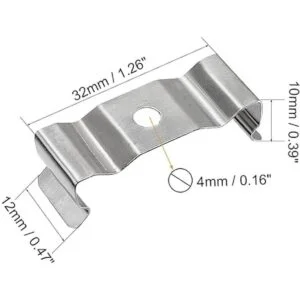 uxcell T5 Portalámparas de tubo fluorescente con_4