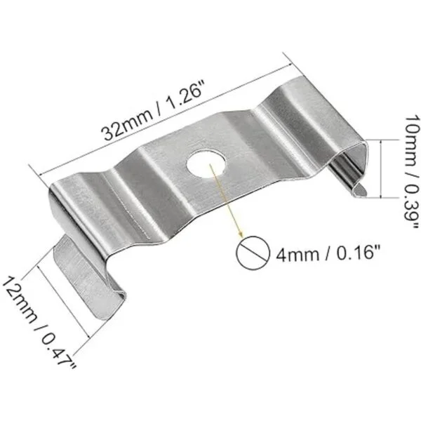 uxcell T5 Portalámparas de tubo fluorescente con_4