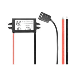 uxcell Regulador convertidor de corriente DC 12 V a DC 5 V_5