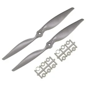 uxcell RC Hélices CW 11x5.5 pulgadas 2paletas para avión_1