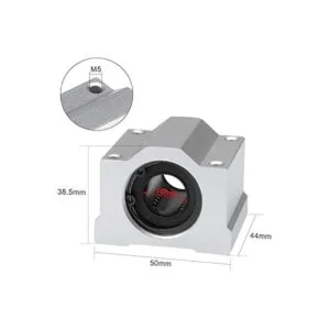 uxcell SCS16UU Bloque de deslizamiento de rodamientos_2