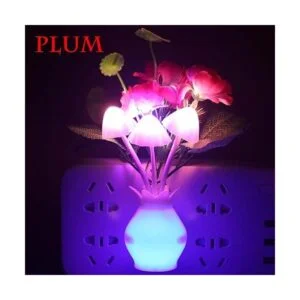 warmstor Seta Y La planta 7 colores luz LED de Noche con