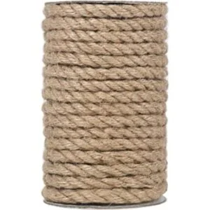 vivifying 50 pies de cuerda de yute Heavy Duty Natural_1