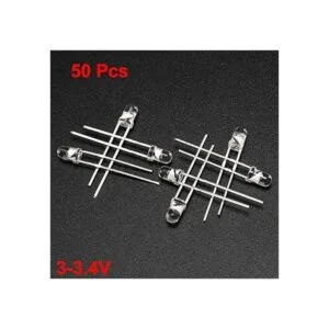 uxcell 50 luces LED multicolor de 0.118 in de dinámica_2