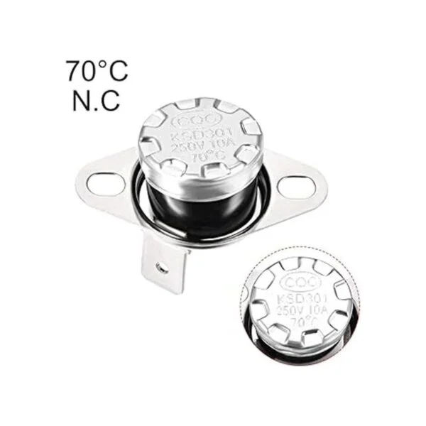 uxcell KSD301 termostato 158.0 F158F 10A N.C ajustar el_4