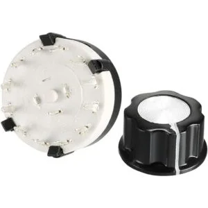 uxcell 1P8T Interruptor giratorio de canal de 8_4