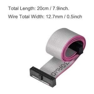 uxcell IDC Cable plano plano de cinta FCFC conector_4