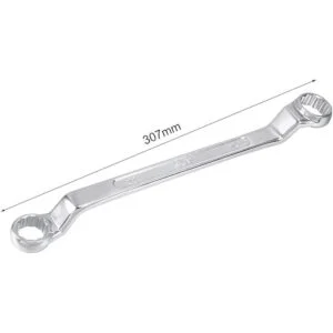 uxcell Llave métrica de extremo de caja doble con 12_2