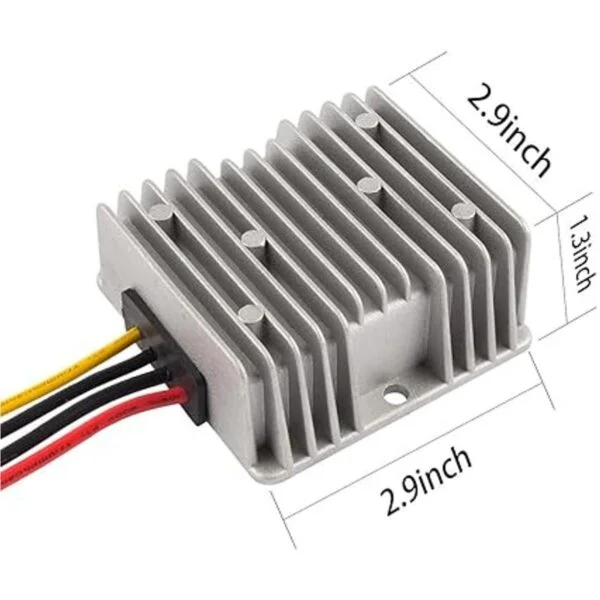uxcell Convertidor de voltaje de alimentación DC12V24V a_3
