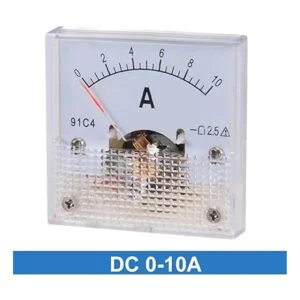 uxcell 85C1 Medidor analógico de corriente CC 2 A_2