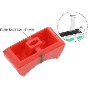 uxcell Potenciómetro de deslizamiento recto de plástico_2