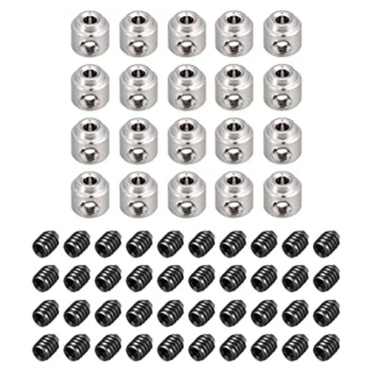 uxcell 20 piezas RC avión avión tren de aterrizaje rueda_1