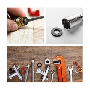 uxcell Arandelas planas de nailon de 0.236 in de diámetro_5