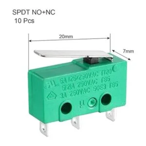 uxcell KW43Z3 Interruptor de límite micro SPDT NO NC 3_2