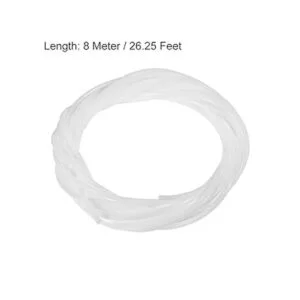 uxcell PTFE Tubo para impresora 3D Blanco_3