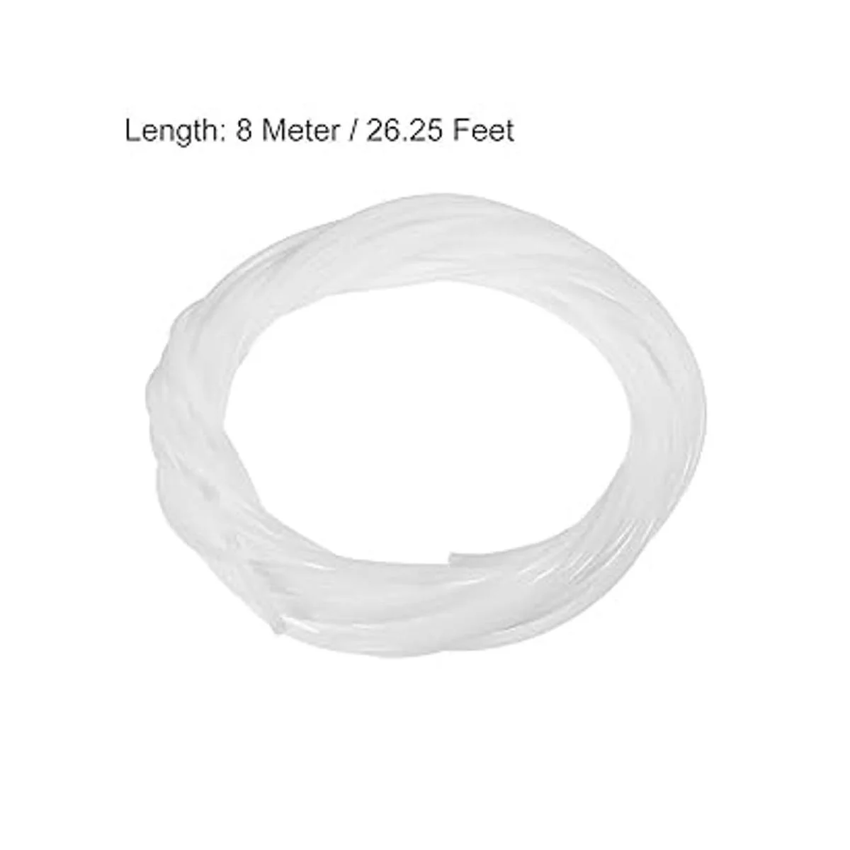 uxcell PTFE Tubo para impresora 3D Blanco_3