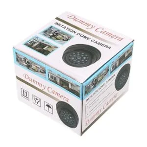 uxcell Falso cámara de seguridad simulada domo CCTV con_4