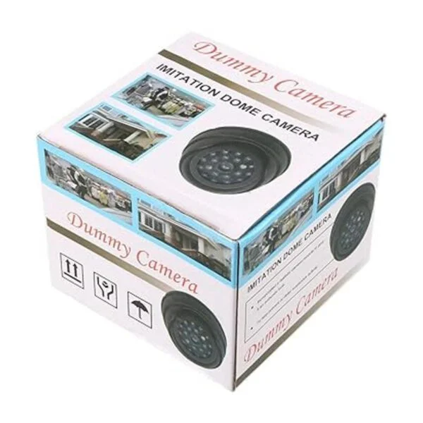 uxcell Falso cámara de seguridad simulada domo CCTV con_4