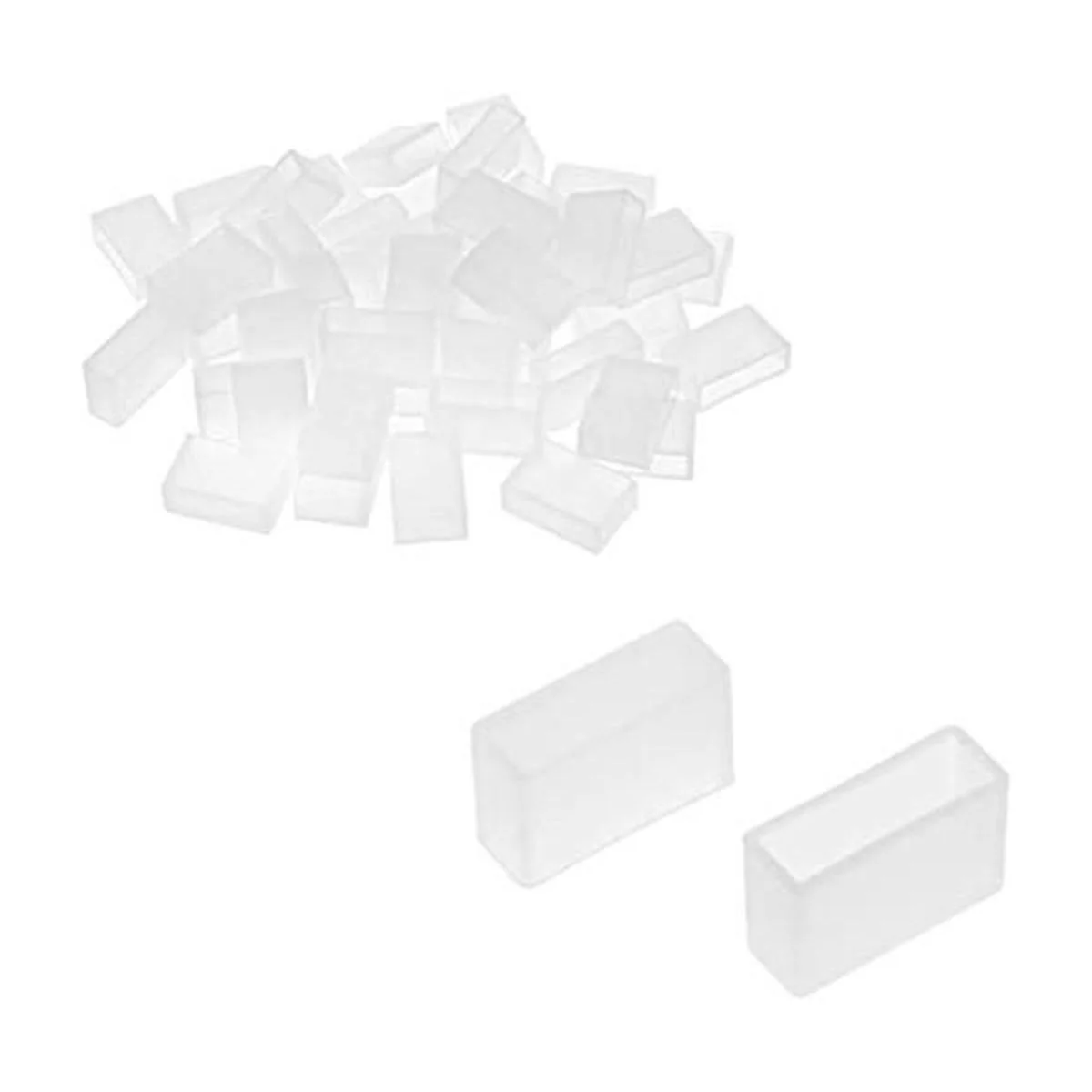 uxcell 50pcs Tapón de Silicona Fit 5630 0.472 in de ancho_1