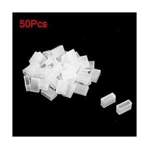 uxcell 50pcs Tapón de Silicona Fit 5630 0.472 in de ancho_2