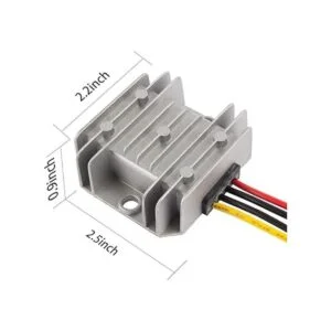 uxcell Convertidor de voltaje DC 12 V24 V a DC 6 V 10 A_3