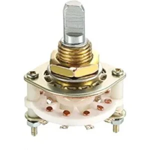 uxcell 1P10T Selector de interruptor rotativo de canal de_1