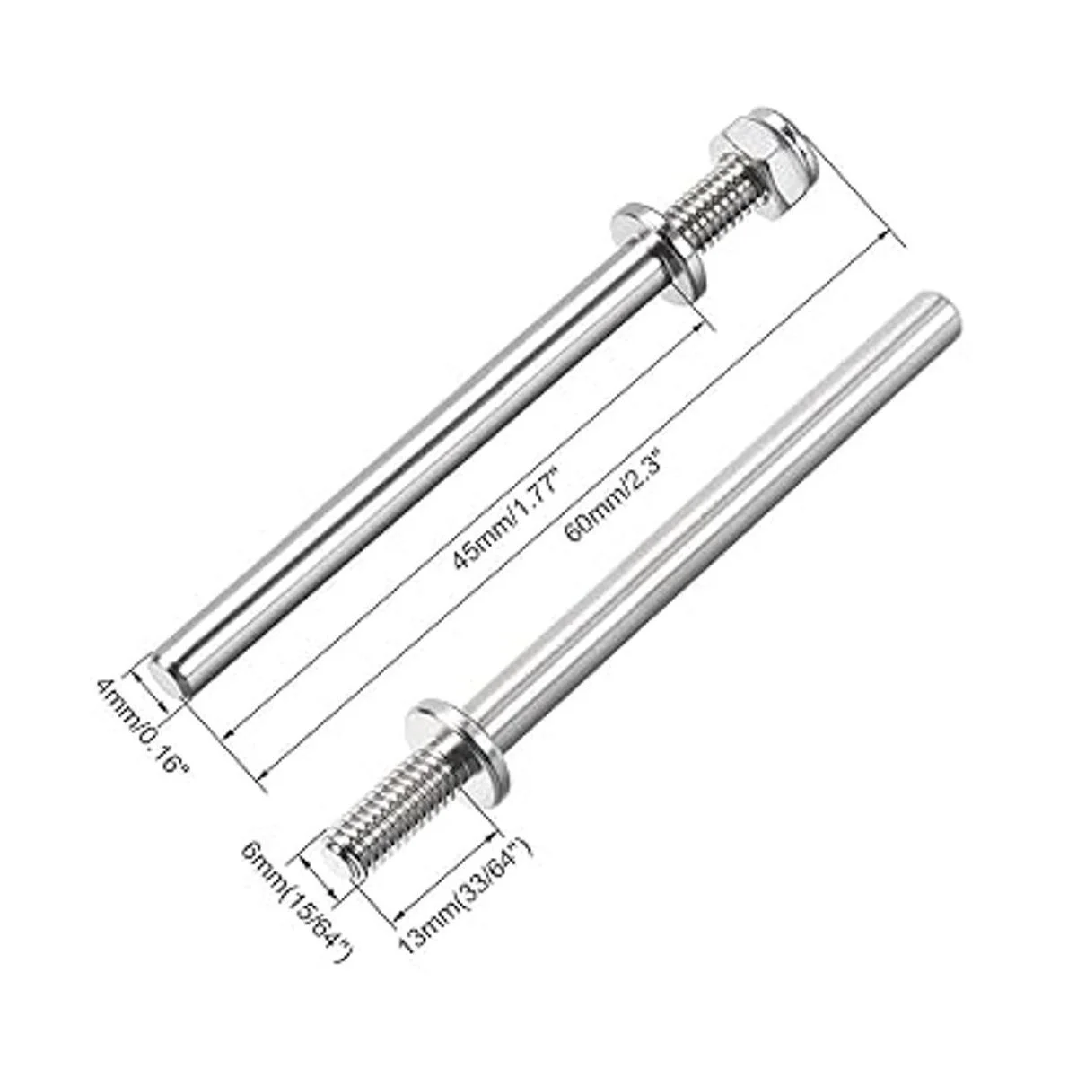 uxcell 1564 pulgadas de diámetro x 2.3 pulgadas de_2